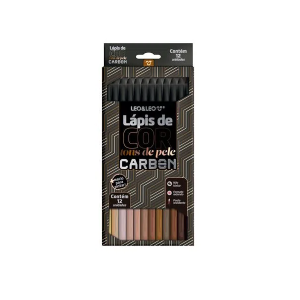 LEO&LEO LAPIS DE COR TONS DE PELE CARBON 12 CORES 4676