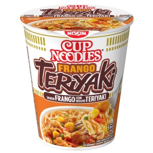 NISSIN CUP NOODLES FRANGO TERIYAKI 72G