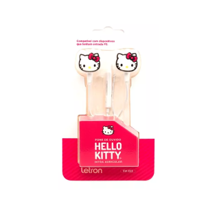 LETRON FONE DE OUVIDO HELLO KITTY IA 94425