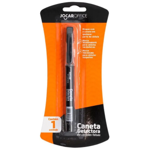 JOCAR OFFICE CANETA DETECTORA DE CEDULAS FALSAS 96059