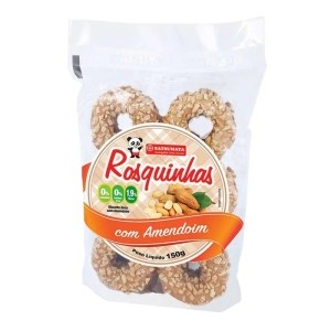 SAPPORO ROSQUINHAS C/ AMENDOIM 150G