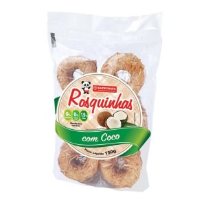 SAPPORO ROSQUINHAS C/ COCO 150G