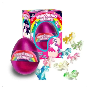POLIBRINQ BRINQUEDO OVO UNICORNIO MAGICO SORT AN2004