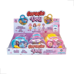 POLIBRINQ BRINQUEDO KIT CORACAO DOLL SORT KB008