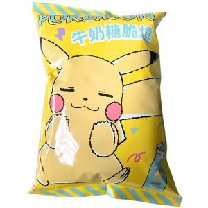 POKEMON PIPOCA DOCE SABOR CARAMELO 75G