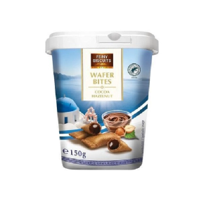 FEINY WAFER BITES DE CHOCOLATE E AVELA 150G