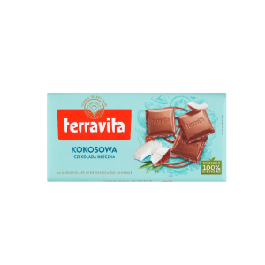 TERRAVITA CHOCOLATE AO LEITE C/ COCO 100G
