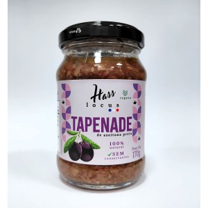 HASS TAPENADE AZEITONA PRETA VEGAN 170G