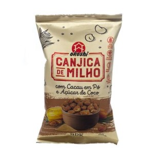 OKOSHI CANJICA MILHO C/ CACAU ACUCAR COCO 50G