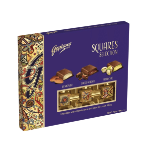 GOPLANA CHOCOLATE PLALINE SQUARES SELECTION 200G