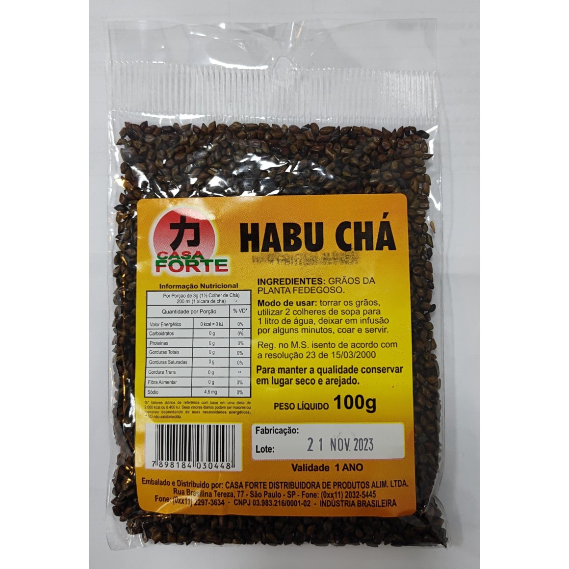 CASA FORTE HABU CHA 100G