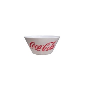 HAUSKRAFT TIGELA MELAMINA COCA COLA BRANCA 465ML 007/BR