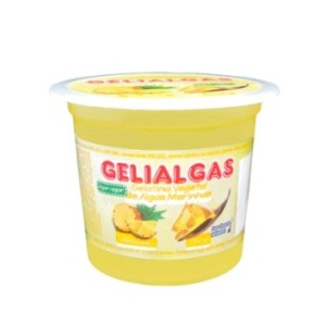 GELATINA DE ALGAS SABOR ABACAXI 140G GELIALGAS