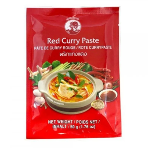 COCK BRAND CURRY VERMELHO EM PASTA 50G