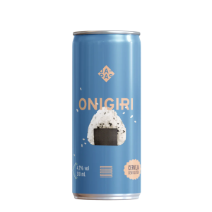 JAPAS CERVEJA PILSEN C/ ARROZ ONIGUIRI S/G 310ML