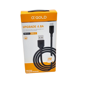 GOLD CABO CARREGADOR 2M CB13-3/TIPO-C