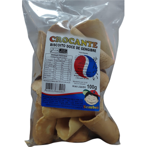 SEMBEI CROCANTE GENGIBRE ENROLADO 100G