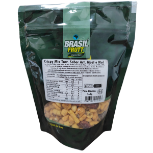 BRASIL FRUTT CRISPY MIX MOSTARDA/MEL 160G