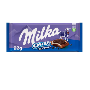 MILKA CHOCOLATE OREO SANDWICH 92G