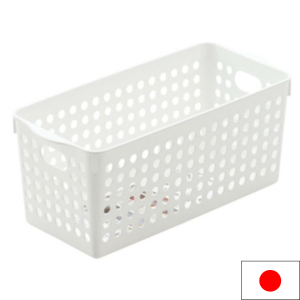 CESTO VAZADO SLIM BRANCO INO-4572