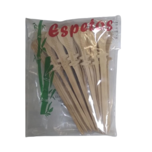 SHIKI ESPETO DECORADO VIOLAO BIWA 12CM 50UN