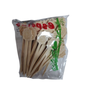 SHIKI ESPETO DECORADO RODA 9CM 50UN