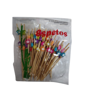 SHIKI ESPETO DECORADO ESTRELA 9CM 50UN JM-256