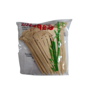 SHIKI ESPETO DECORADO CONCHA 9CM 50UN