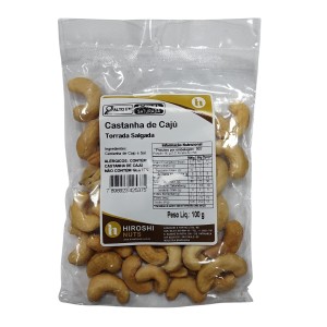 HIROSHI CASTANHA DE CAJU TORRADA SALGADA 100G