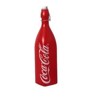HAUSKRAFT GARRAFA VIDRO HERMETICA COCA COLA VERMELHA 1L 021/VM