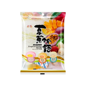 ROYAL DAIFUKU MOCHI SABOR FRUTAS TROPICAIS 120G
