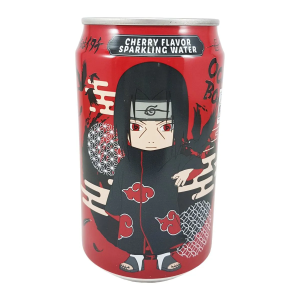 OCEAN BOMB NARUTO SHIPPUDEN ITACHI REFRIGERANTE CEREJA 330ML