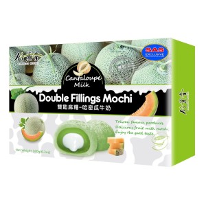 BAMBOO MOTI C/ RECHEIO DUPLO SABOR LEITE E MELAO 180G