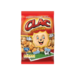 CLAC PIPOCA CARAMELIZADA 50G