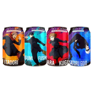 OCEAN BOMB JUJUTSU KAISEN REFRIGERANTE PESSEGO 330ML