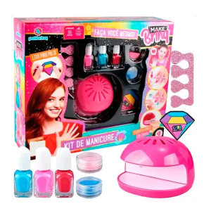 POLIBRINQ BRINQUEDO KIT MAKE MANICURE MK55