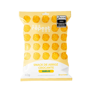 REPEAT SNACK DE ARROZ CROCANTE SABOR QUEIJO 40G
