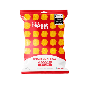 REPEAT SNACK DE ARROZ CROCANTE SABOR TOMATE 40G
