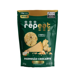 REPEAT PARMESAO CROCANTE CEBOLA E SALSA 25G