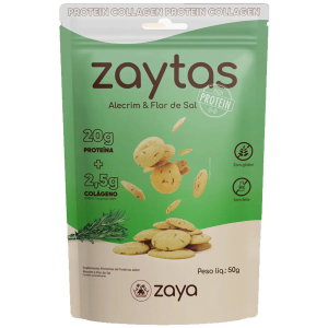 ZAYTAS PROTEIN SNACK ALECRIM E FLOR DE SAL 50G