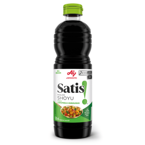 AJINOMOTO SATIS MOLHO SHOYU P/ LEGUMES E VERDURAS 500ML
