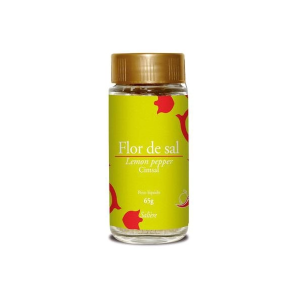 CIMSAL FLOR DE SAL SALIERE LEMON PEPPER 65G