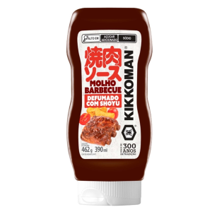 KIKKOMAN MOLHO BARBECUE DEFUMADO COM SHOYU 390ML
