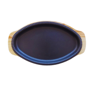 SHIKI CHAPA P/ TEPPAN OVAL 24X14,5CM