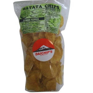 BATATA CHIPS GOURMET LEMON PEPPER 100G