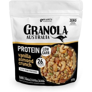 HARTS GRANOLA AUSTRALIA KETO VANILLA ALMOND CRUNCH 200G
