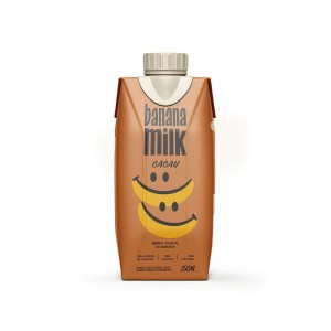 BANANA MILK BEBIDA VEGETAL CACAU 250ML
