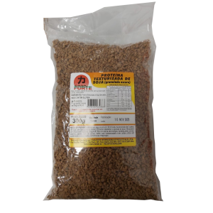 PROTEÍNA DE SOJA GRANULADA ESCURA 300G CASA FORTE