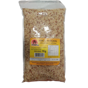 ARROZ INTEGRAL C/ VERMELHO AGULHINHA 1KG CASA FORTE