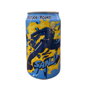 OCEAN BOMB ONE PIECE SANJI REFRIGERANTE FRUTAS TROPICAIS 330ML